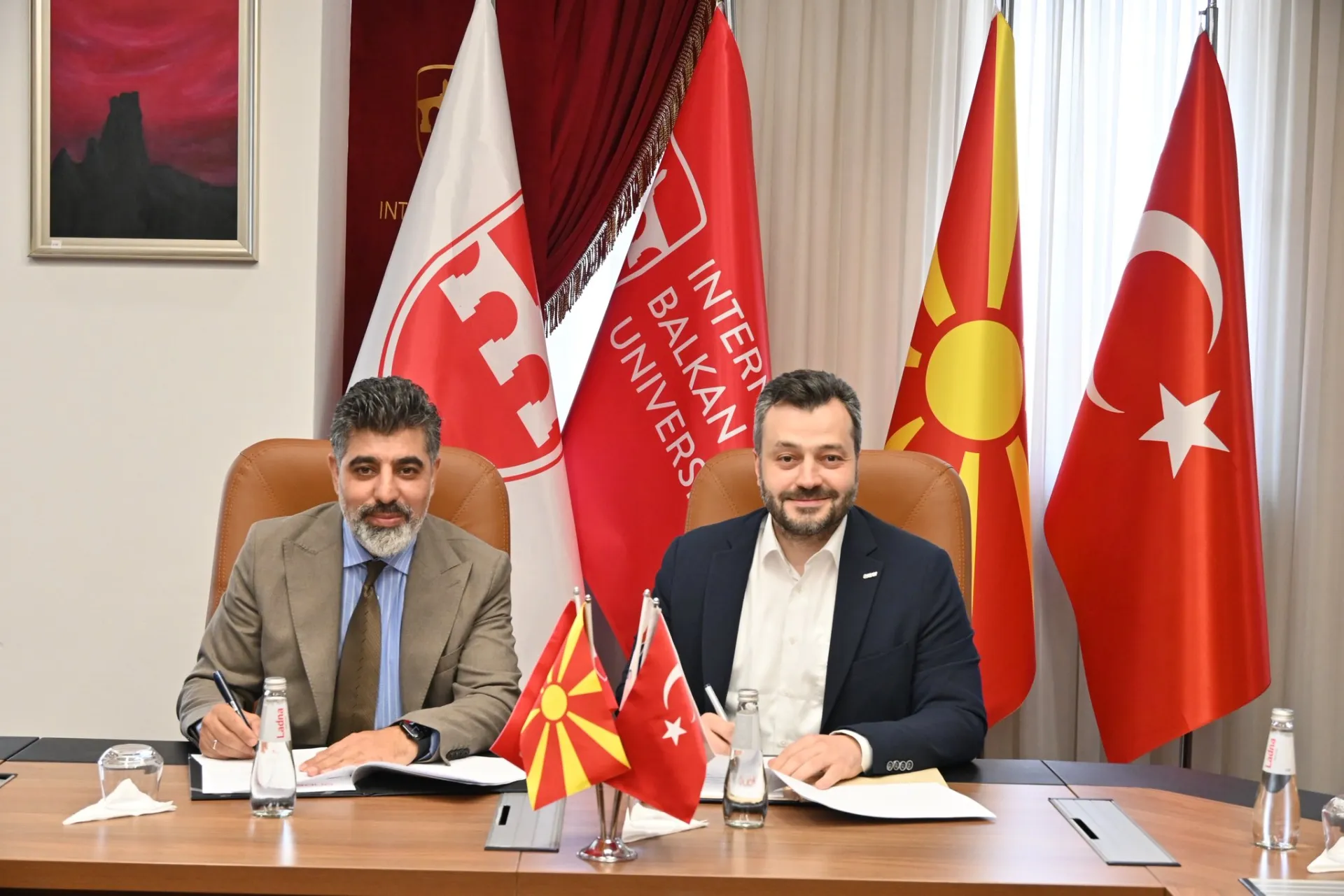 ÖNDER İLE ULUSLARARASI BALKAN ÜNİVERSİTESİ ARASINDA İŞ BİRLİĞİ PROTOKOLÜ İMZALANDI